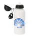 Drinkfles met personalisatie regenboog