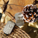 16 GB USB-stick in militaire dog-tag-stijl gepersonaliseerd met foto