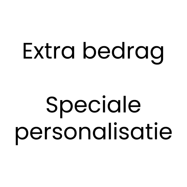 Speciale personalisatie op maat