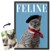 FELINE-magazinecover op basis van een foto FELINE-magazinecover op basis van een foto