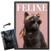 FELINE-magazinecover op basis van een foto FELINE-magazinecover op basis van een foto