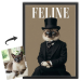FELINE-magazinecover op basis van een foto FELINE-magazinecover op basis van een foto