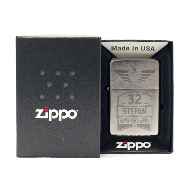 Gepersonaliseerde Zippo verjaardag