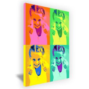 4 Foto's op canvas vierkant - Pop Art 4 Foto's op canvas vierkant - Pop Art