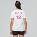 Gepersonaliseerd sport-T-shirt Rugnummer Gepersonaliseerd sport-T-shirt Rugnummer