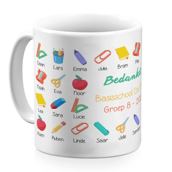 Gepersonaliseerde mok Klasherinneringen