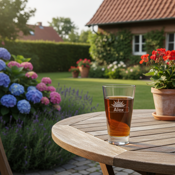 Glazen voor likeur met de naam - bistro vibe