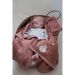 Baby handdoek met naam geborduurd - roze