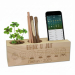 Houten bureau organizer - Bedankt Juf  Houten bureau organizer - Bedankt Juf