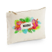 Katoenen tas met rits - Flower Power
