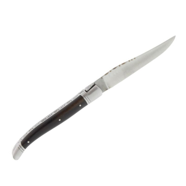 Laguiole mes Le Fidèle ebbenhout 12 cm