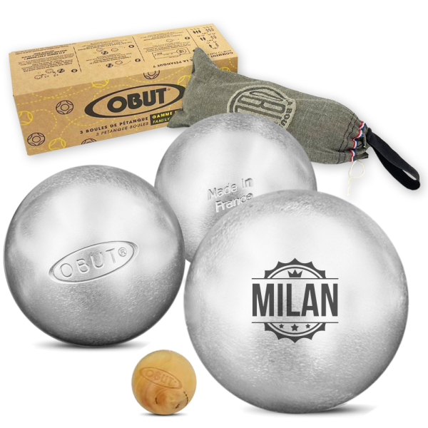 OBUT jeu de boule graveren met motief
