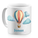 Persoonlijke luchtballon mok
