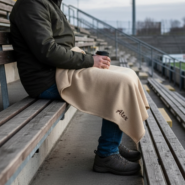 Manta personalizada con nombre