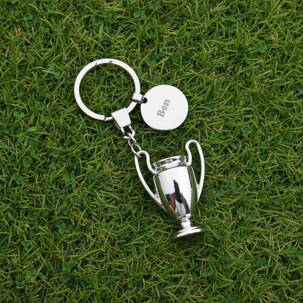 Gepersonaliseerde sleutelhanger beker