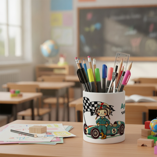 Gepersonaliseerde pennenbak Formule 1