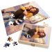 Puzzel van een foto omgezet in 3D-animatie Puzzel van een foto omgezet in 3D-animatie