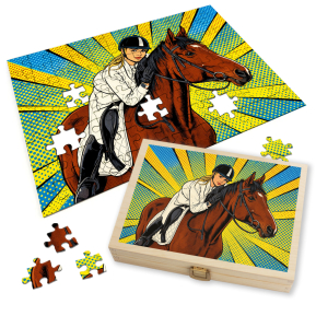 Puzzelfoto Pop Art Comics | stijl Roy Lichtenstein