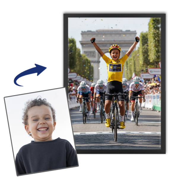 Gepersonaliseerd sportlegende-portret