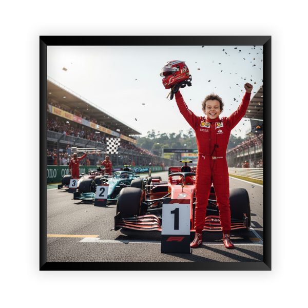 Gepersonaliseerd sportlegende-portret