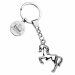 Sleutelhanger gegraveerd paard