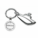 Sleutelhanger jacht gegraveerd