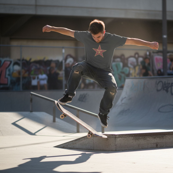 T-shirt Ster van de Walk of Fame 100% biologisch katoen