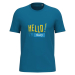 Gepersonaliseerd HELLO T-shirt biokatoen 100%