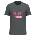 Gepersonaliseerd HELLO T-shirt biokatoen 100%