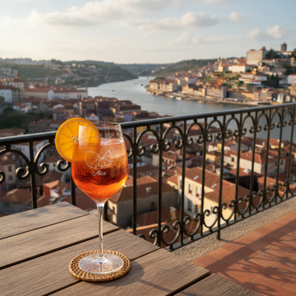 Spritzglas gegraveerd met naam