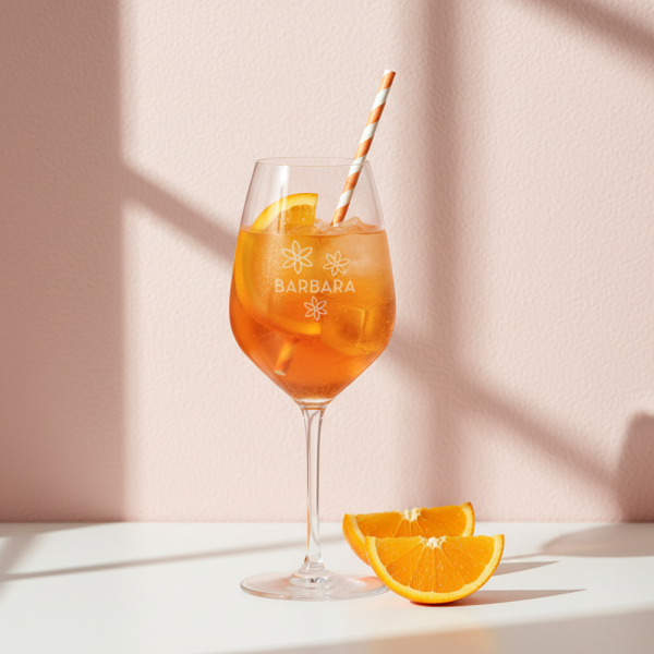 Spritzglas gegraveerd met naam