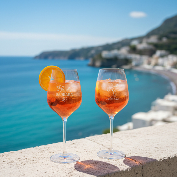 Spritzglas gegraveerd met naam