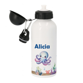 Waterfles met print zeewereld Waterfles met print zeewereld