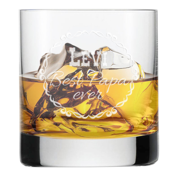 whiskyglas papa cirkel