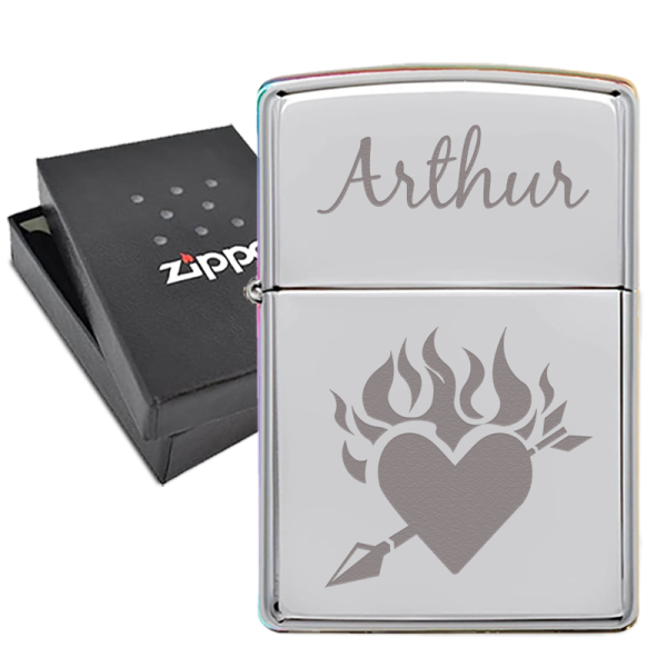 Gegraveerde Zippo liefde
