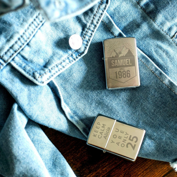 Gepersonaliseerde Zippo verjaardag