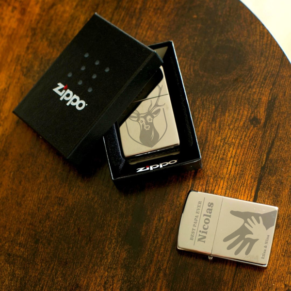 Zippo graveren met tekst of naam