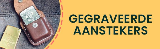 Gegraveerde aanstekers