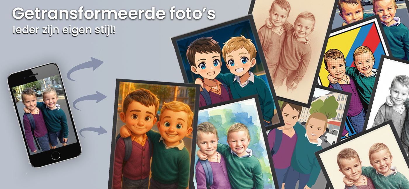 Getransformeerde fotos