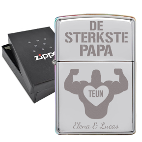 Gepersonaliseerde Zippo vaderdag