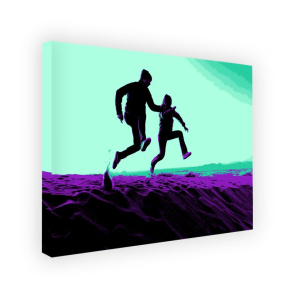 Pop Art canvas - rechthoek