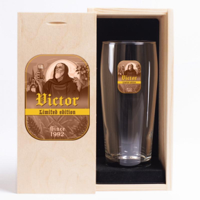 Bedrukt trappistenbierglas Bedrukt trappistenbierglas