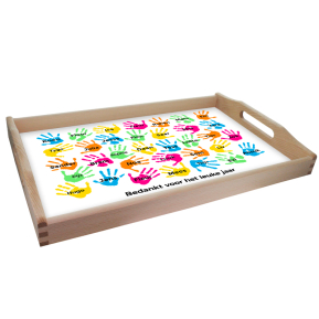 Gepersonaliseerd plateau Kindermoeite