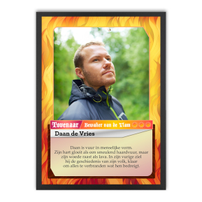 Gepersonaliseerde fantasy-kaart poster
