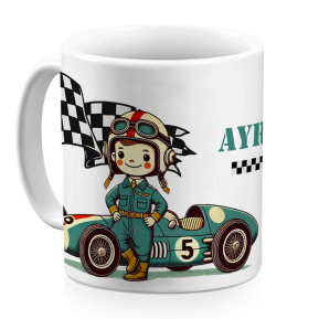 Mok Formule 1 gepersonaliseerd