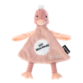 Pomelos de struisvogel gepersonaliseerde babyknuffel