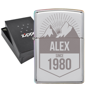 Gepersonaliseerde Zippo verjaardag