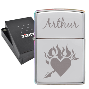 Gegraveerde Zippo liefde