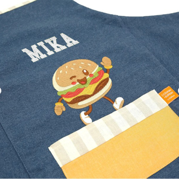 Gepersonaliseerd kinderschort Hamburger Gepersonaliseerd kinderschort Hamburger