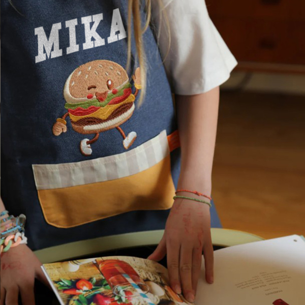 Gepersonaliseerd kinderschort Hamburger Gepersonaliseerd kinderschort Hamburger